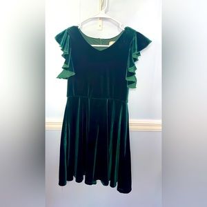 Velvet girl dress size 10/12